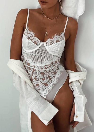 Body Feminino Rendado