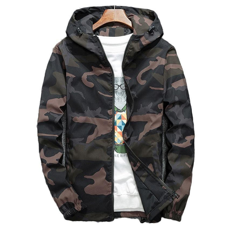 Corta Vento Camo Military - Frete Gratis