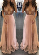 Vestido de Festa Longo Tule