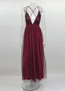 Vestido de Festa Longo Tule