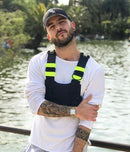 Chest Bag Reflective Stripe - Frete Gratis