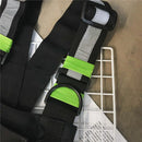 Chest Bag Reflective Stripe - Frete Gratis