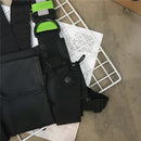 Chest Bag Reflective Stripe - Frete Gratis