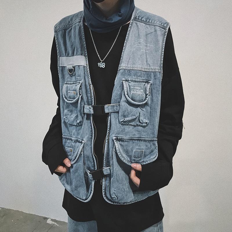 Colete Denim Street - Frete Gratis