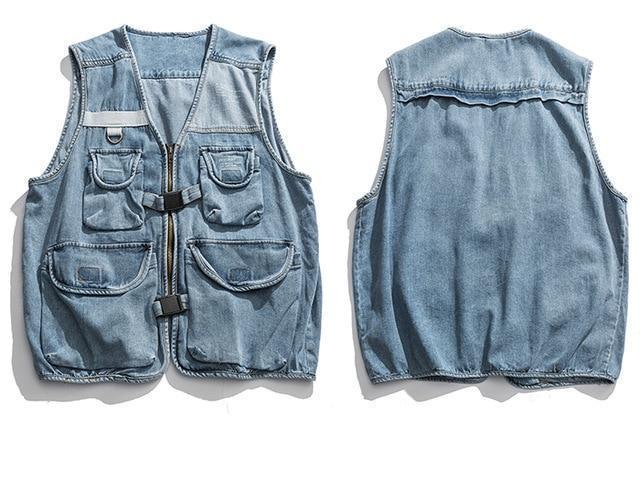 Colete Denim Street - Frete Gratis