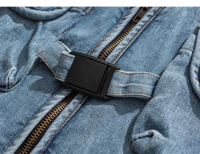 Colete Denim Street - Frete Gratis