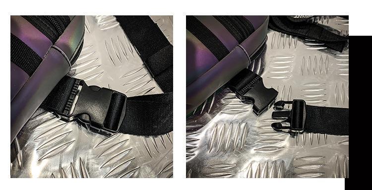 Chest Bag Official Street Reflective - Frete Gratis