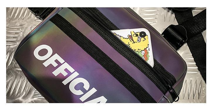 Chest Bag Official Street Reflective - Frete Gratis
