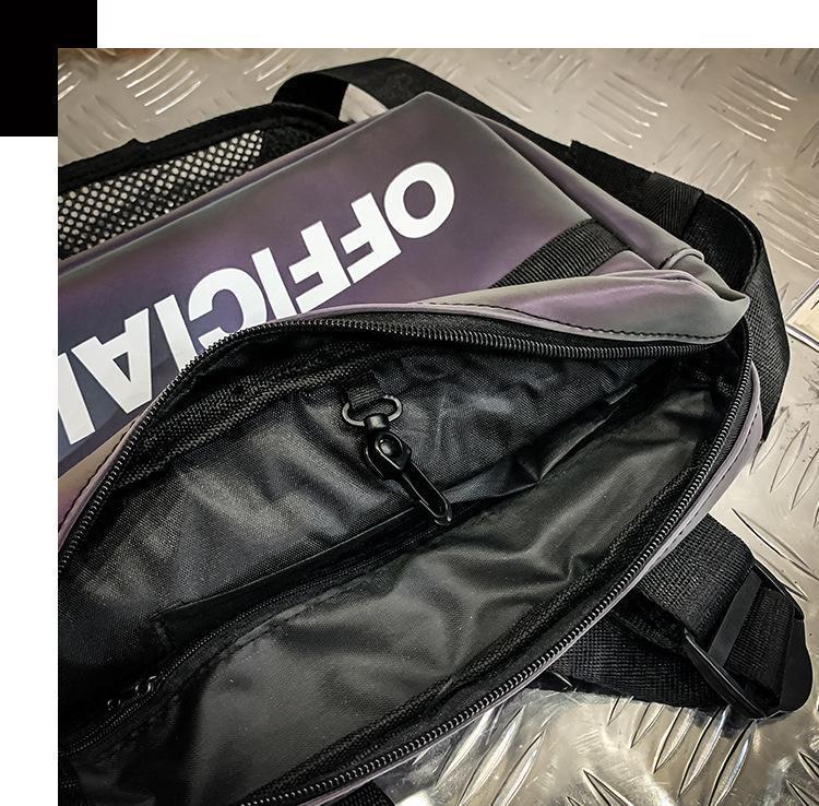Chest Bag Official Street Reflective - Frete Gratis