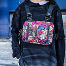 Chest Bag Grafite - Frete Gratis