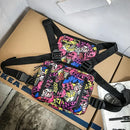 Chest Bag Grafite - Frete Gratis