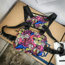 Chest Bag Grafite - Frete Gratis