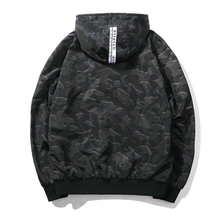 Corta Vento Black Camo - Frete Gratis