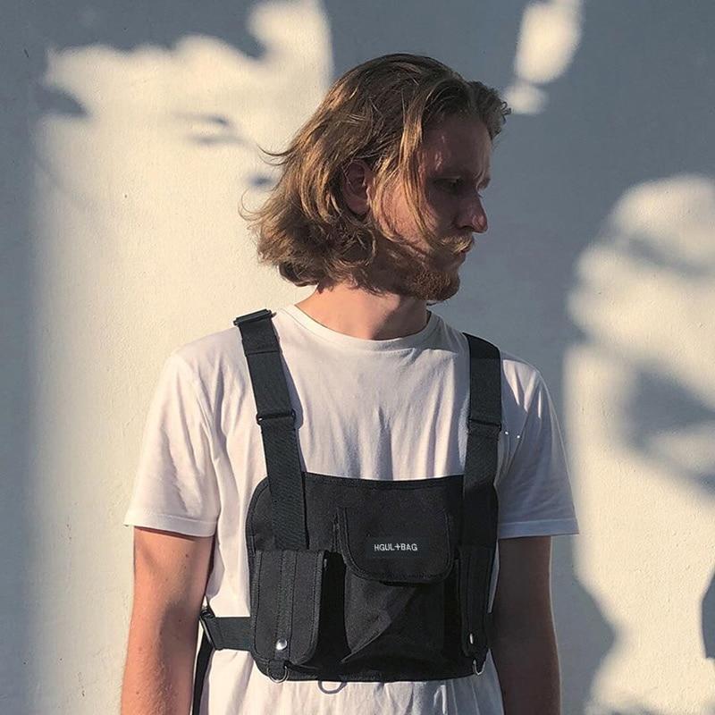 Chest Bag Hip-Hop - Frete Gratis